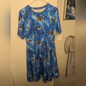 Black Milk x Melanie Hava Evil Tee Dress, Large